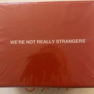 LIKE NEW! Fun and unique card game! We’re not really Strangers. Played once